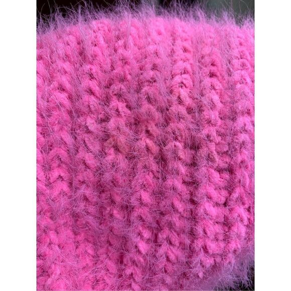 &merci Hot Pink Sweater Medium - Picture 4 of 4